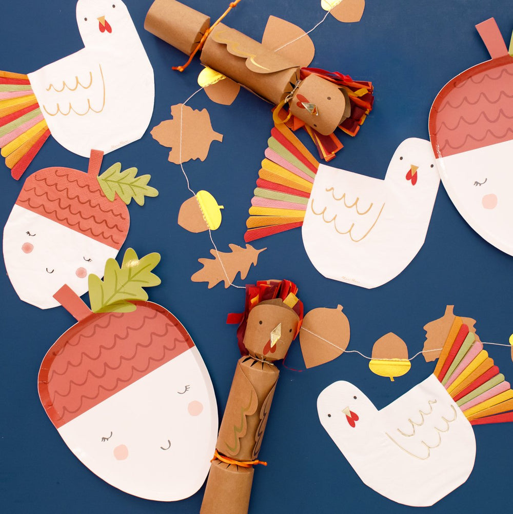 ACORN NAPKINS Meri Meri Napkins Bonjour Fete - Party Supplies