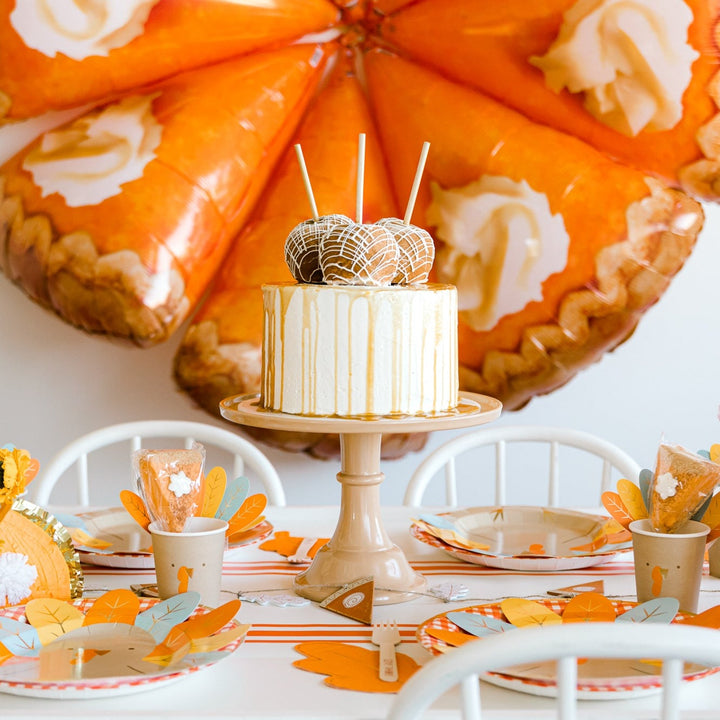 PUMPKIN PIE WOOD GARLAND Adams & Co. Garlands & Banners Bonjour Fete - Party Supplies