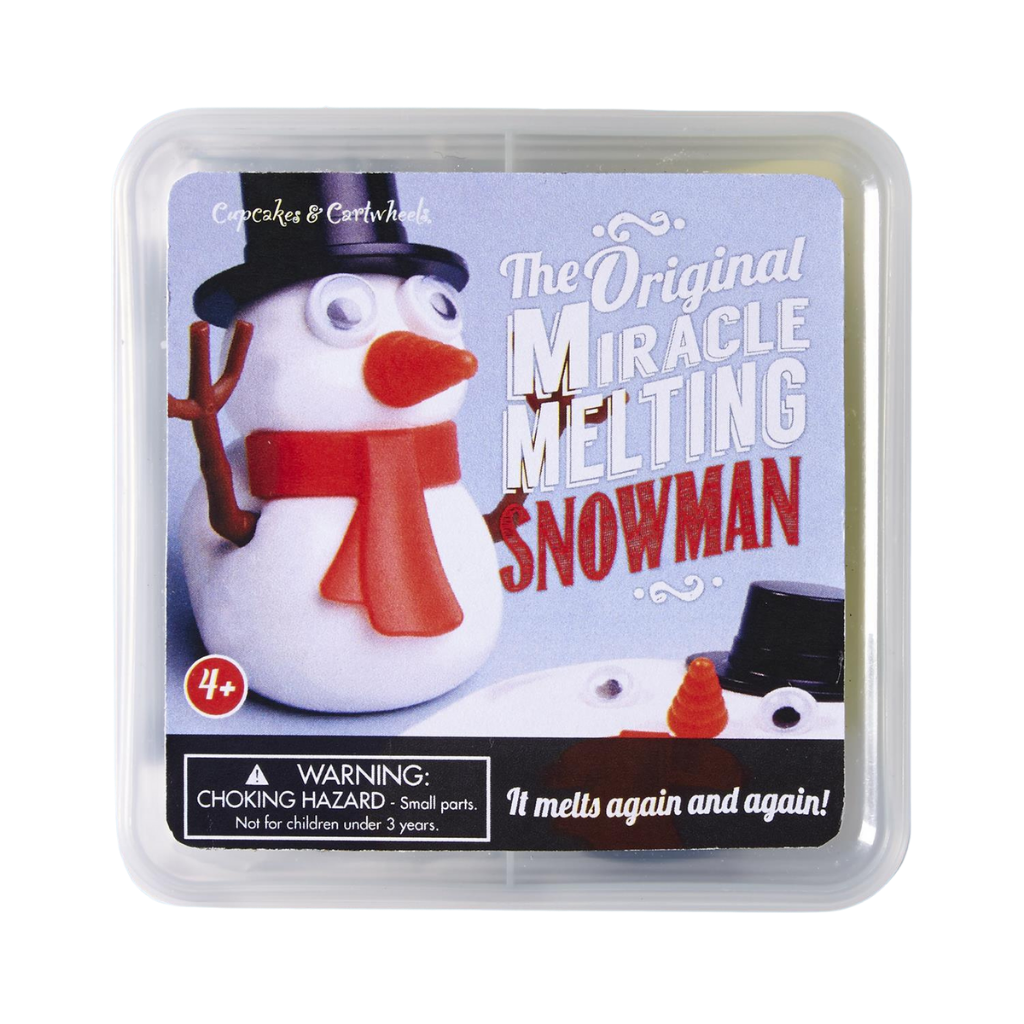 THE ORIGINAL MIRACLE MELTING SNOWMAN Two's Company Christmas Party Favor Bonjour Fete - Party Supplies