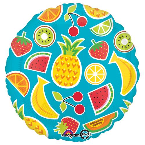 TROPICAL FRUIT FOIL BALLOON Anagram Balloon Bonjour Fete - Party Supplies