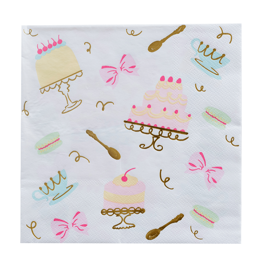 Bonjour Fête Let Them Eat Cake Napkins - Thumbnail 2