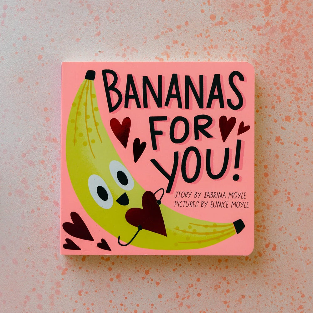 BANANAS FOR YOU! BOARD BOOK Abrams Books Books For Kids Bonjour Fete - Party Supplies
