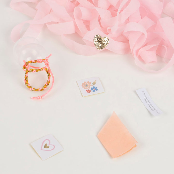 PINK SURPRISE BALLS Meri Meri Pinatas | Surprise Balls | Party Crackers Bonjour Fete - Party Supplies