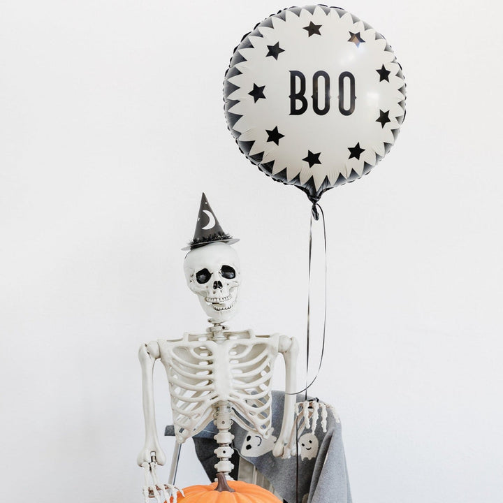 VINTAGE HALLOWEEN BOO BALLOON My Mind's Eye Halloween Balloons Bonjour Fete - Party Supplies
