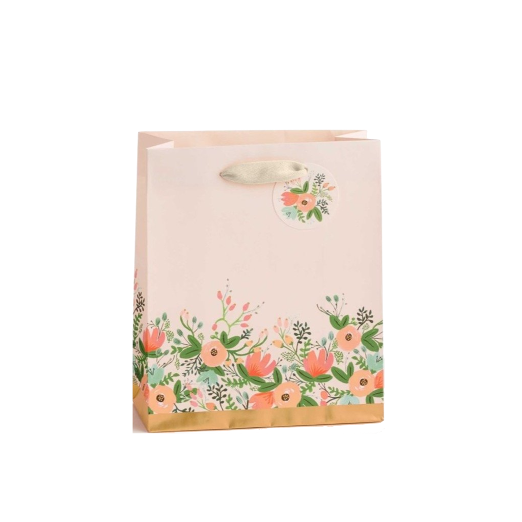 WILDFLOWER GIFT BAG BY RIFLE PAPER CO. Rifle Paper Co. Gift Bag Bonjour Fete - Party Supplies
