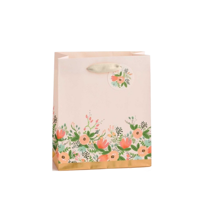 WILDFLOWER GIFT BAG BY RIFLE PAPER CO. Rifle Paper Co. Gift Bag Bonjour Fete - Party Supplies