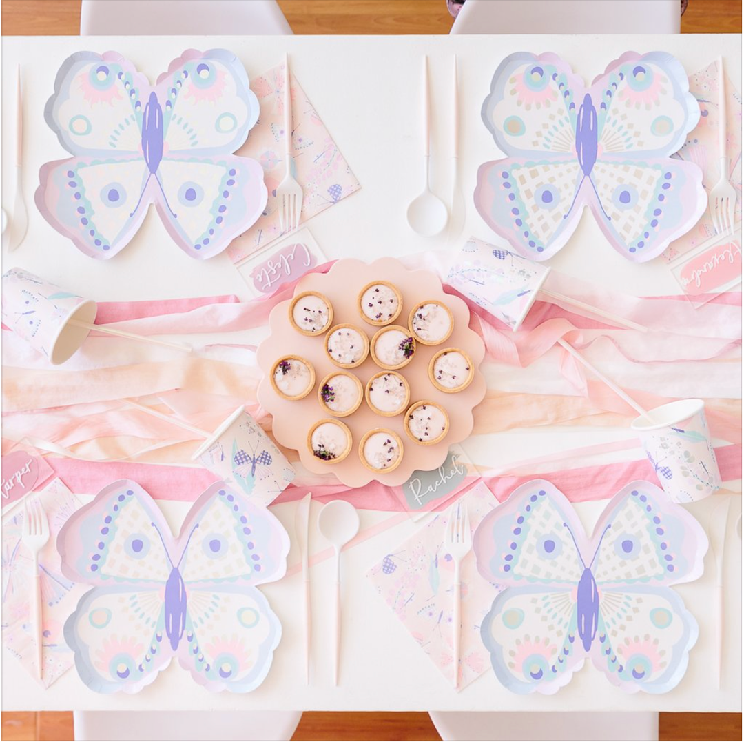 FLUTTER BUTTERFLY LARGE NAPKINS Daydream Society Napkins Bonjour Fete - Party Supplies